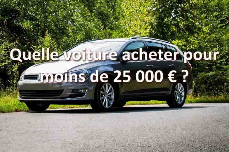 Quel SUV choisir pour 25 000 euros?